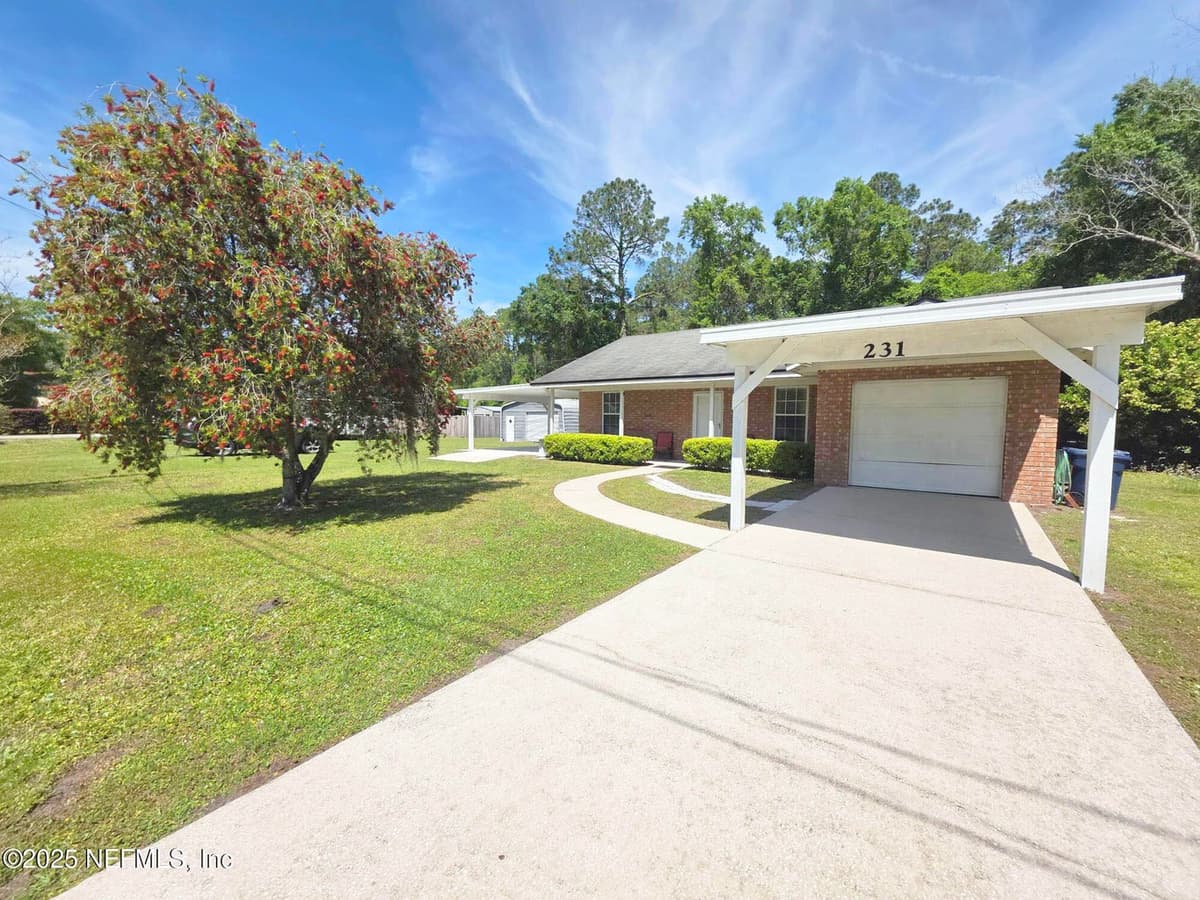 231 3RD (INCLUDES ADJACENT LOT) Street W, Baldwin, FL 32234 2