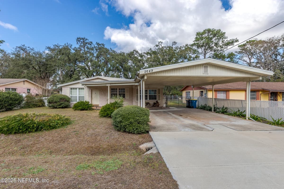 2649 SANDRA Lane, Jacksonville, FL 32208 2