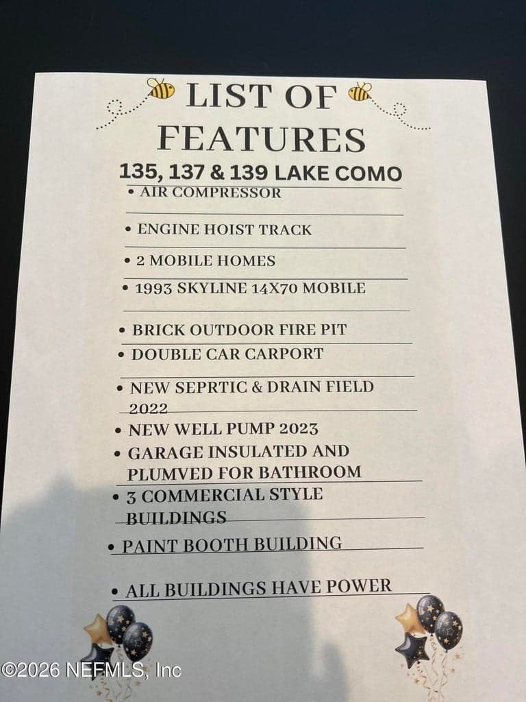 135 LAKE COMO Drive, Pomona Park, FL 32181 2