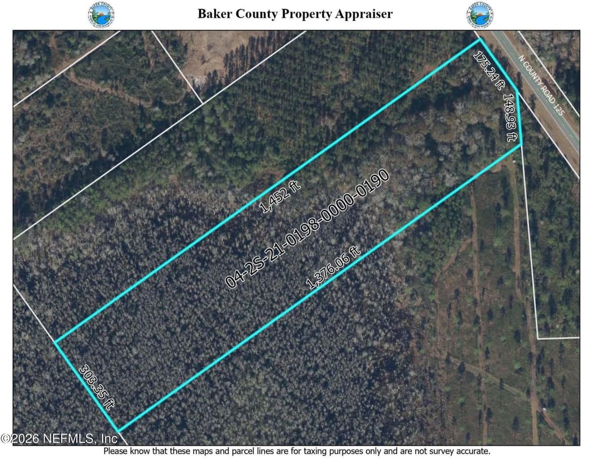 0 COUNTY ROAD 125 N, Glen St. Mary, FL 32040 2