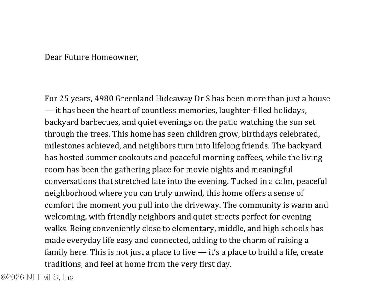 4980 GREENLAND HIDEAWAY Drive S, Jacksonville, FL 32258 3