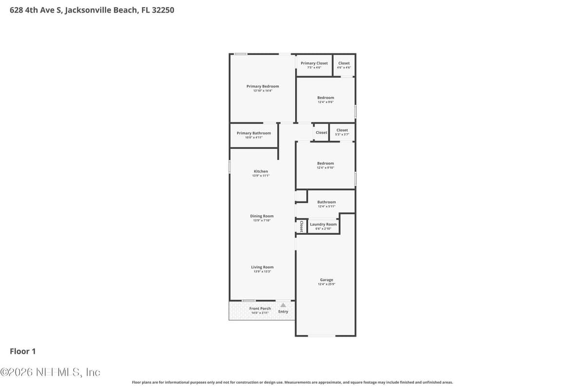 628 4TH Avenue S, Jacksonville Beach, FL 32250 3