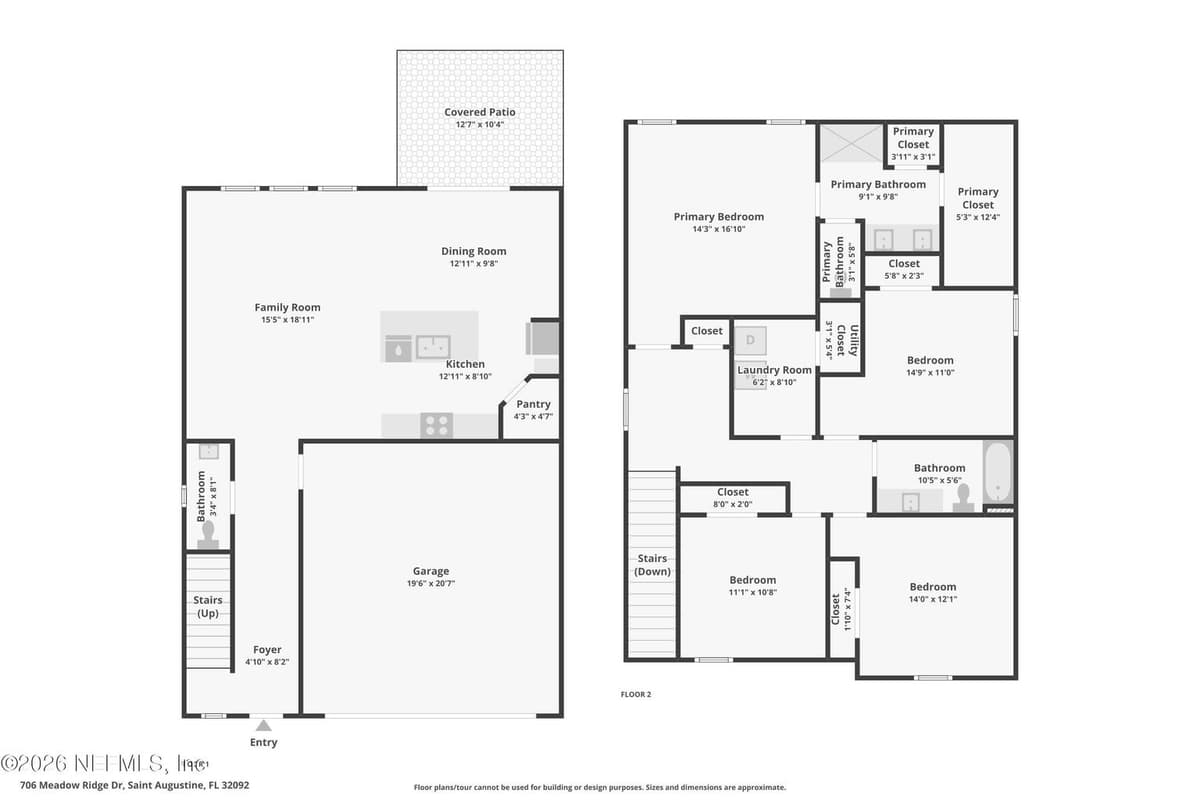 706 MEADOW RIDGE Drive, St. Augustine, FL 32092 2