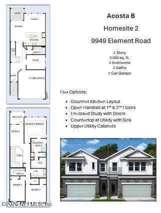 9949 ELEMENT Road, Jacksonville, FL 32256 2