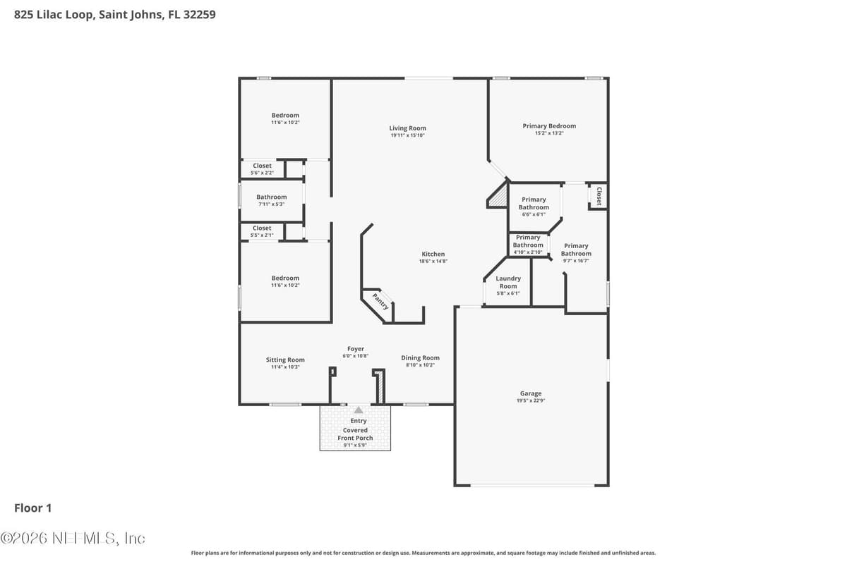 825 S LILAC Loop, Jacksonville, FL 32259 2