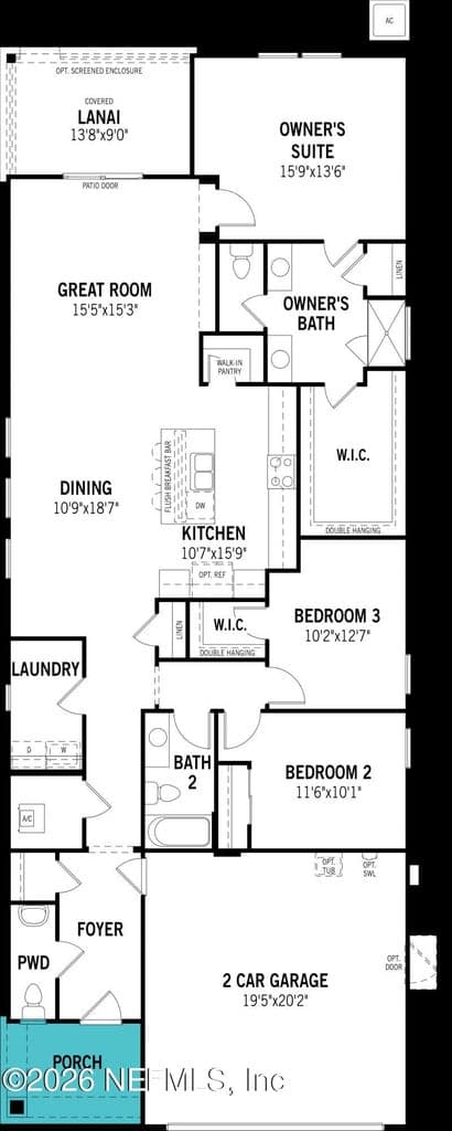 58 GRAND LAKES Drive, St. Johns, FL 32259 2