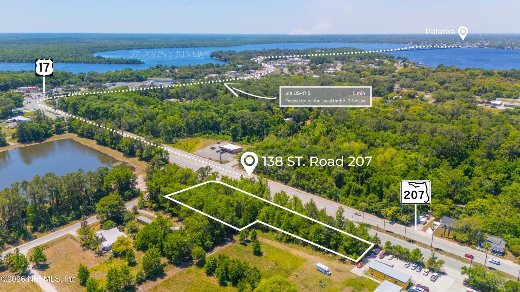 138 STATE ROAD 207, East Palatka, FL 32131
