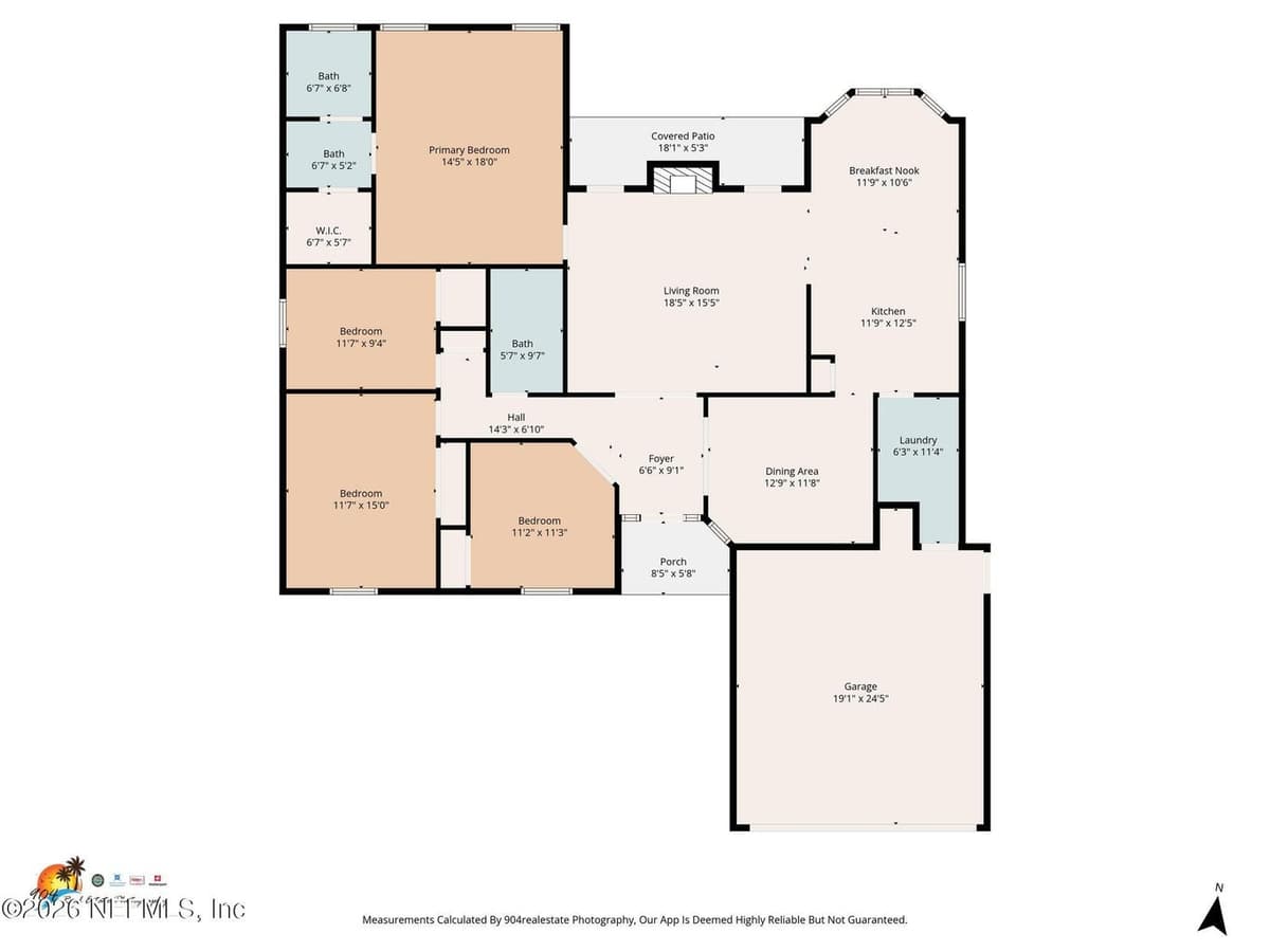 8831 BANDERA Circle S, Jacksonville, FL 32244 3