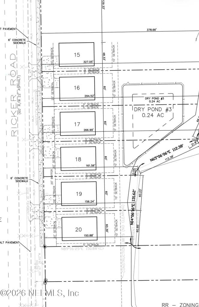 0 RICKER Road, Jacksonville, FL 32244