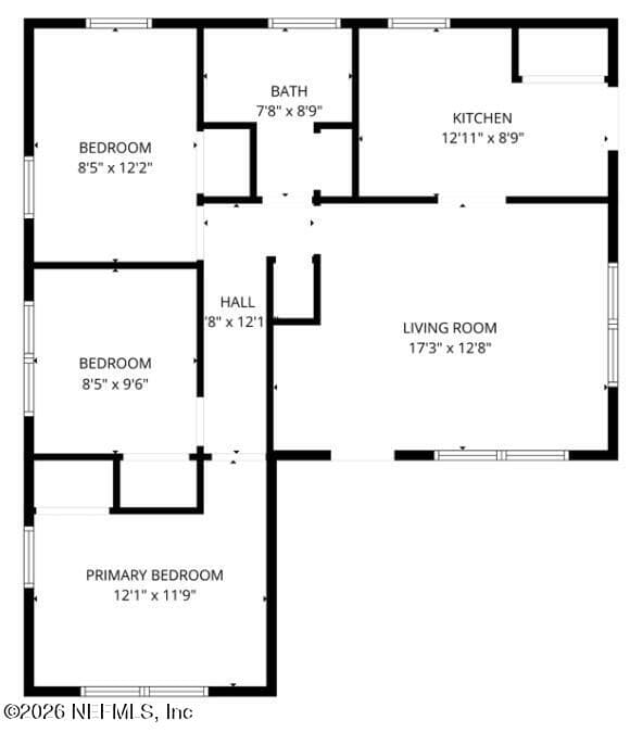9504 WAYNESBORO Avenue, Jacksonville, FL 32208