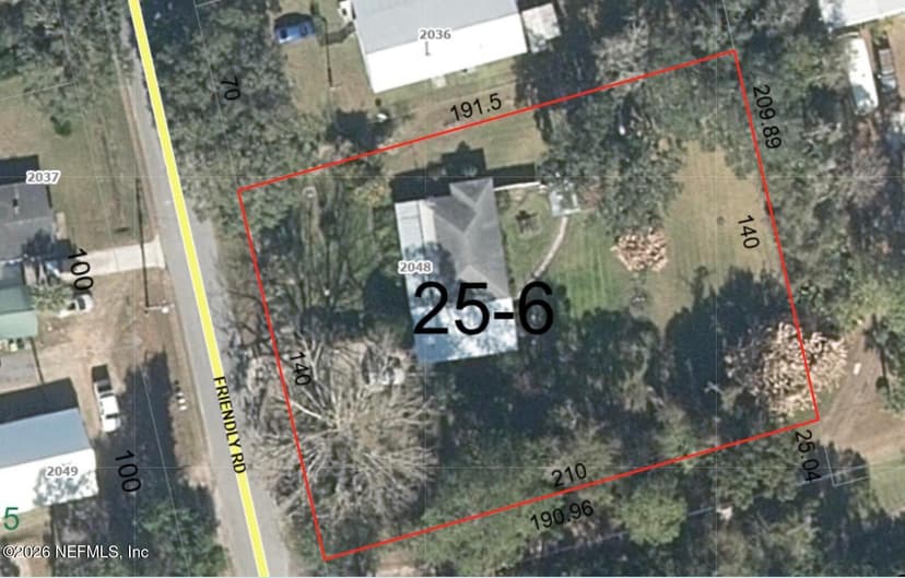2048 FRIENDLY Road, Fernandina Beach, FL 32034