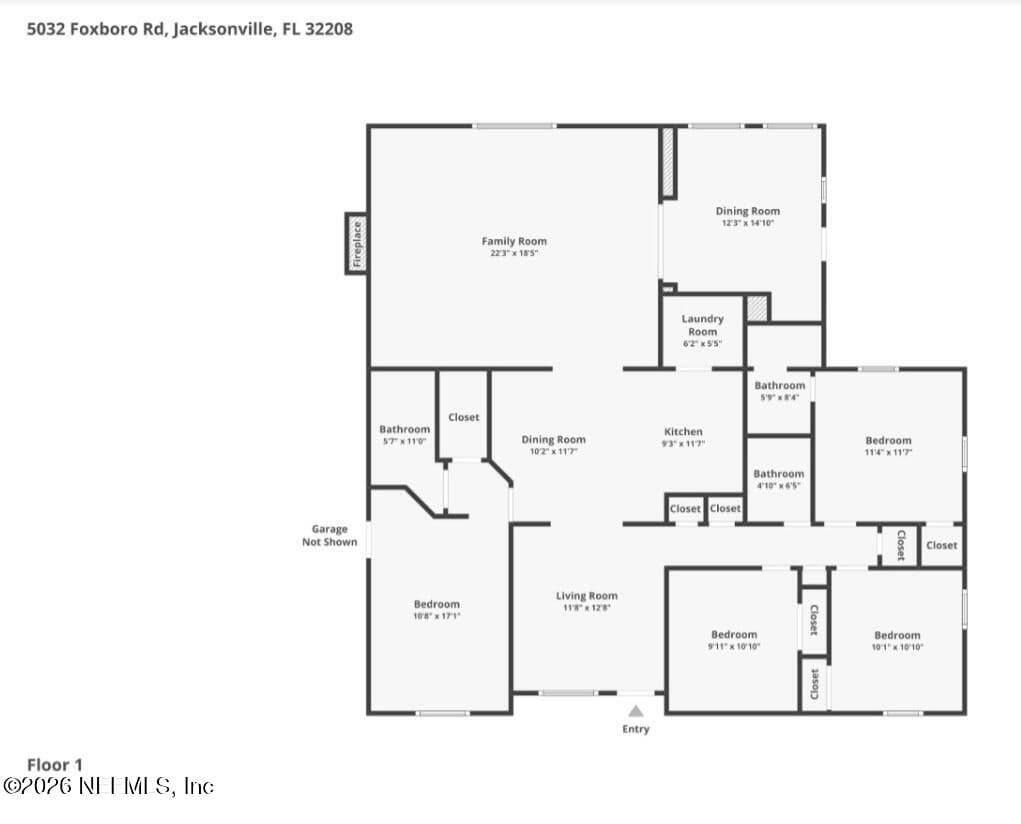5032 FOXBORO Road, Jacksonville, FL 32208, Jacksonville, FL - photo 2