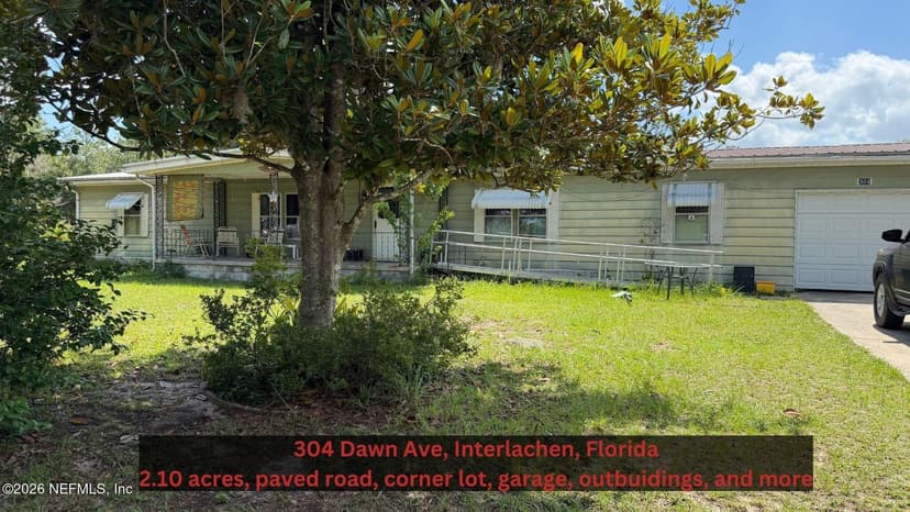 304 DAWN Avenue, Interlachen, FL 32148