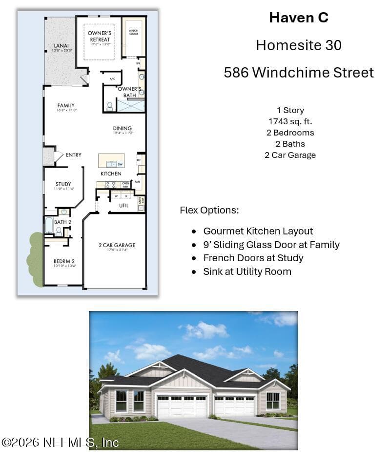 586 WINDCHIME Street, Yulee, FL 32097, Yulee, FL - photo 2