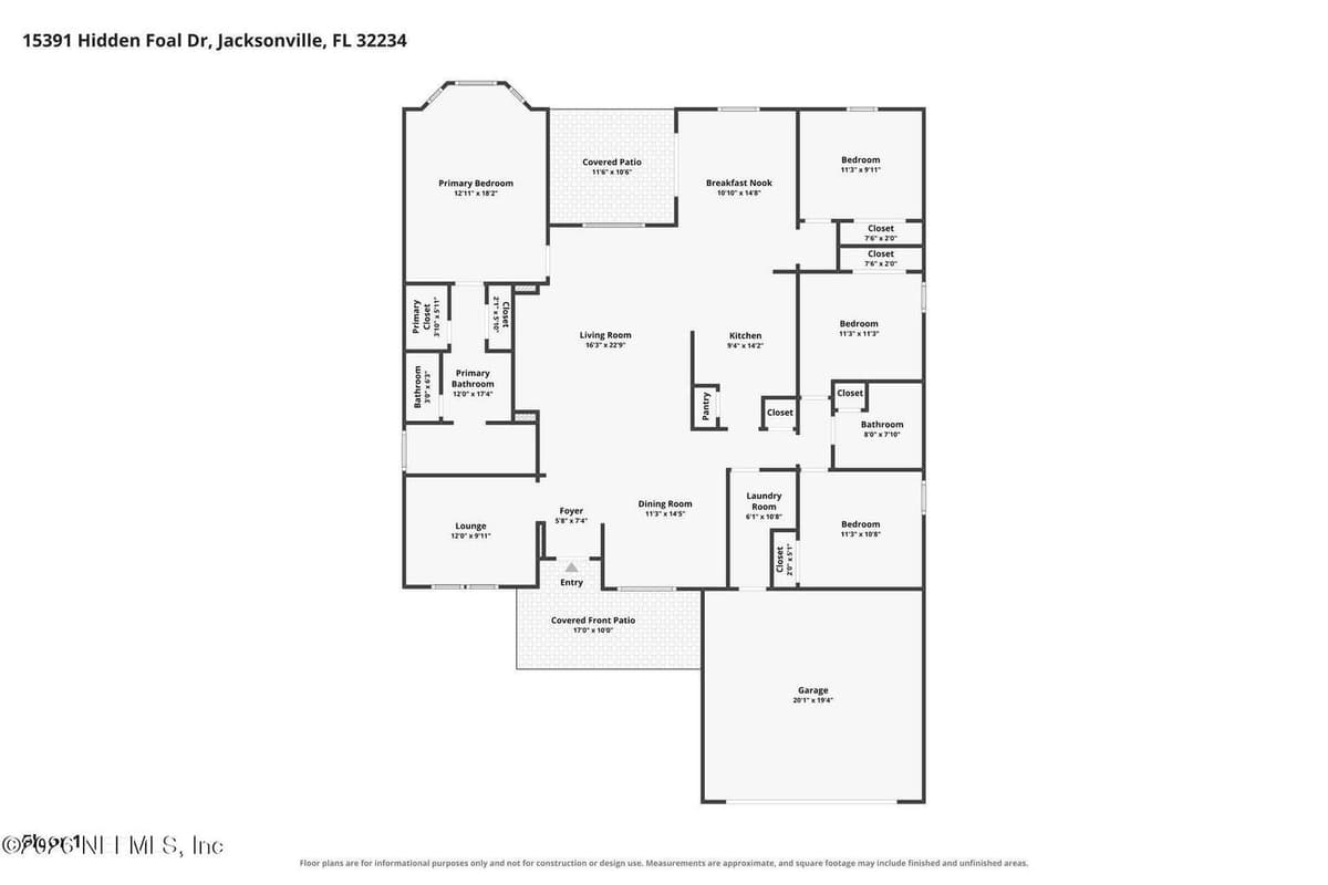 15391 HIDDEN FOAL Drive, Jacksonville, FL 32234, Jacksonville, FL - photo 3