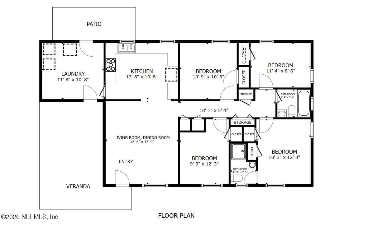 5663 MINOCQUA Street, Jacksonville, FL 32210, Jacksonville, FL - photo 2