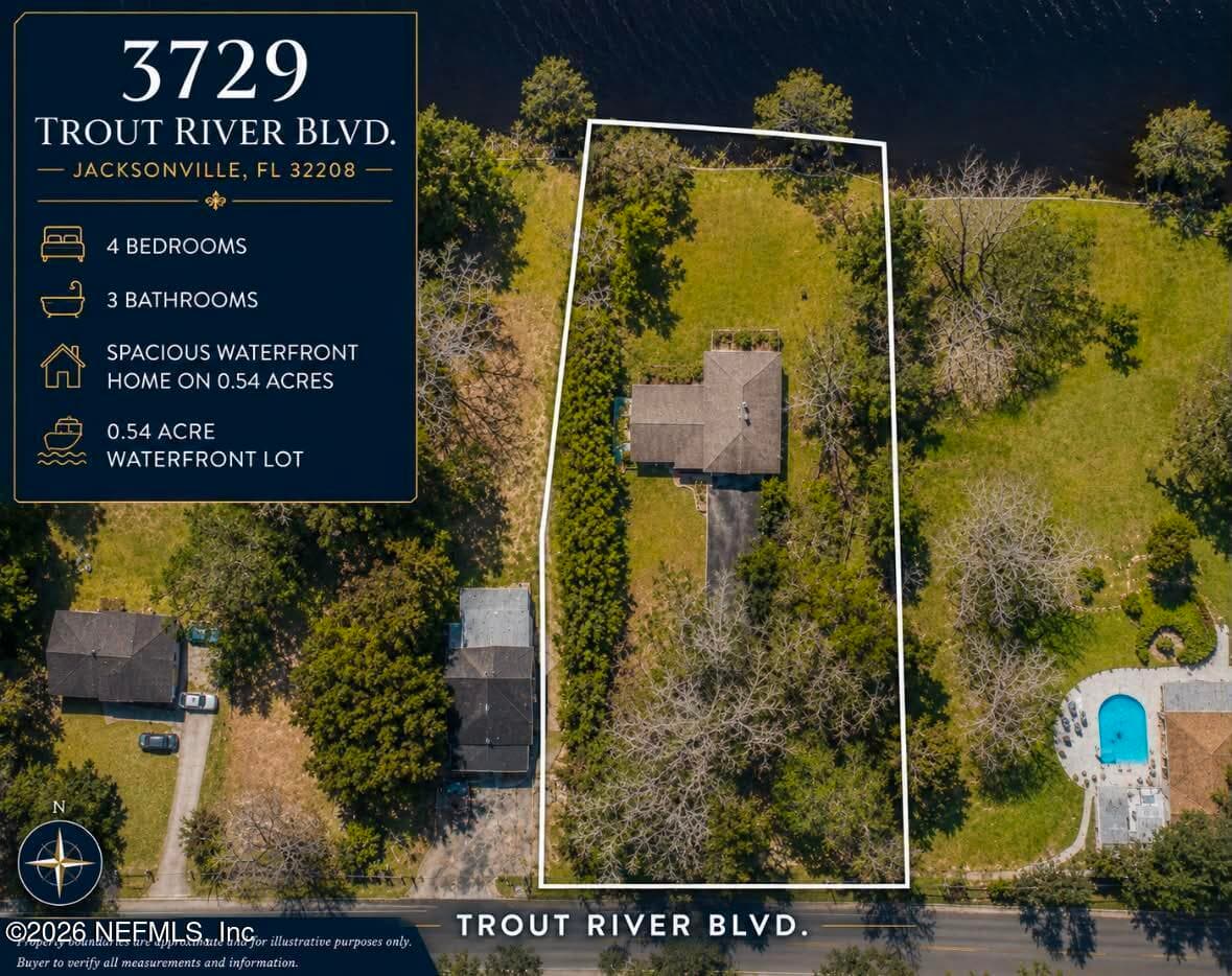 3729 TROUT RIVER Boulevard, Jacksonville, FL 32208