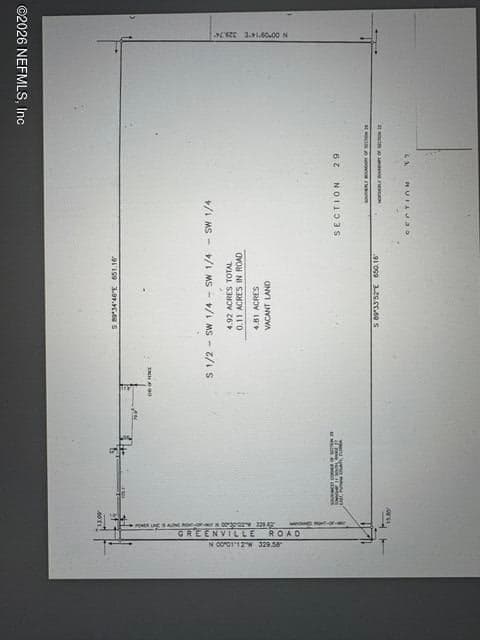 102 GREENVILLE Road, Pomona Park, FL 32181