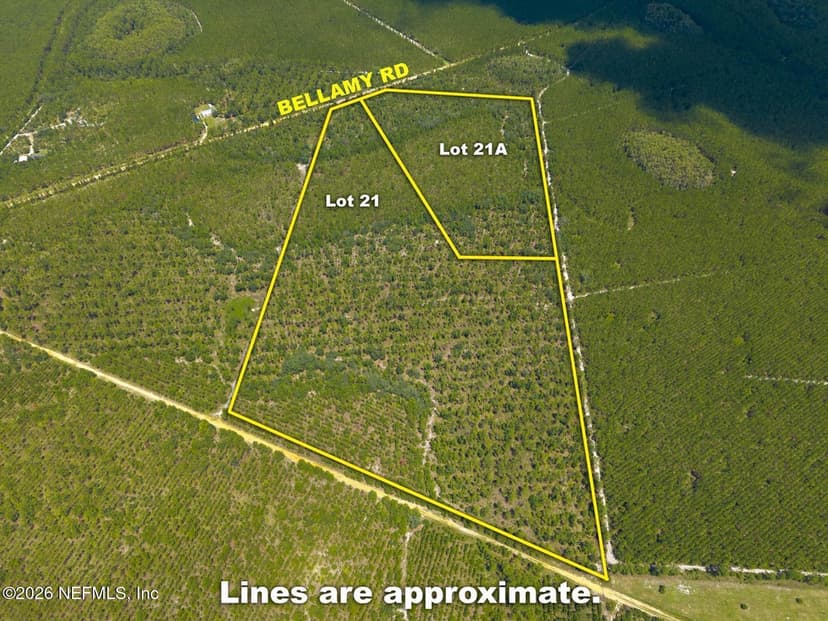 LOT 21A BELLAMY Road, Florahome, FL 32140