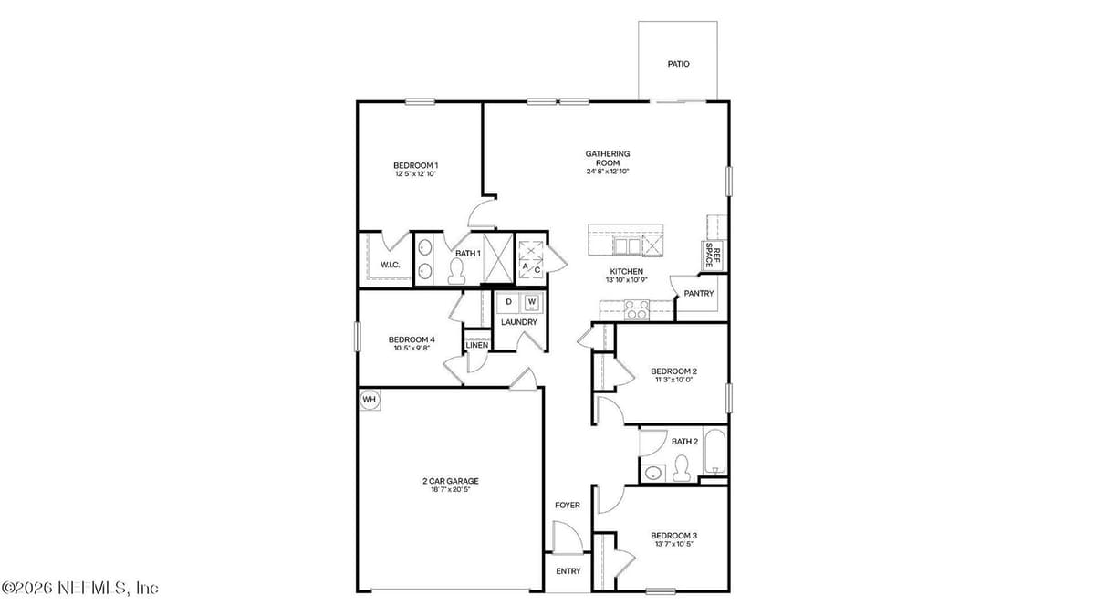 5421 HORSEBACK Court, Jacksonville, FL 32234, Jacksonville, FL - photo 2