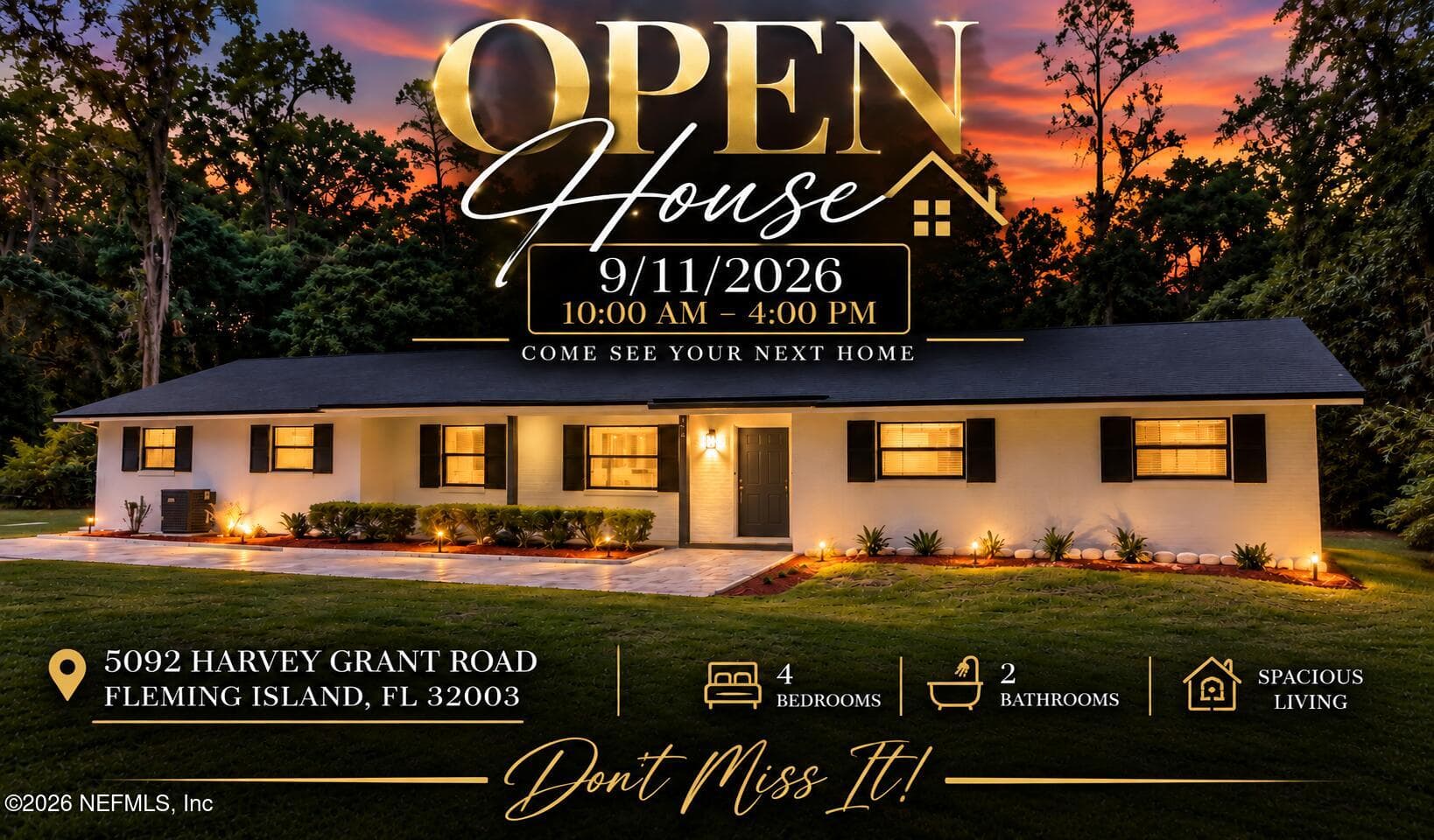 5092 HARVEY GRANT Road, Orange Park, FL 32003