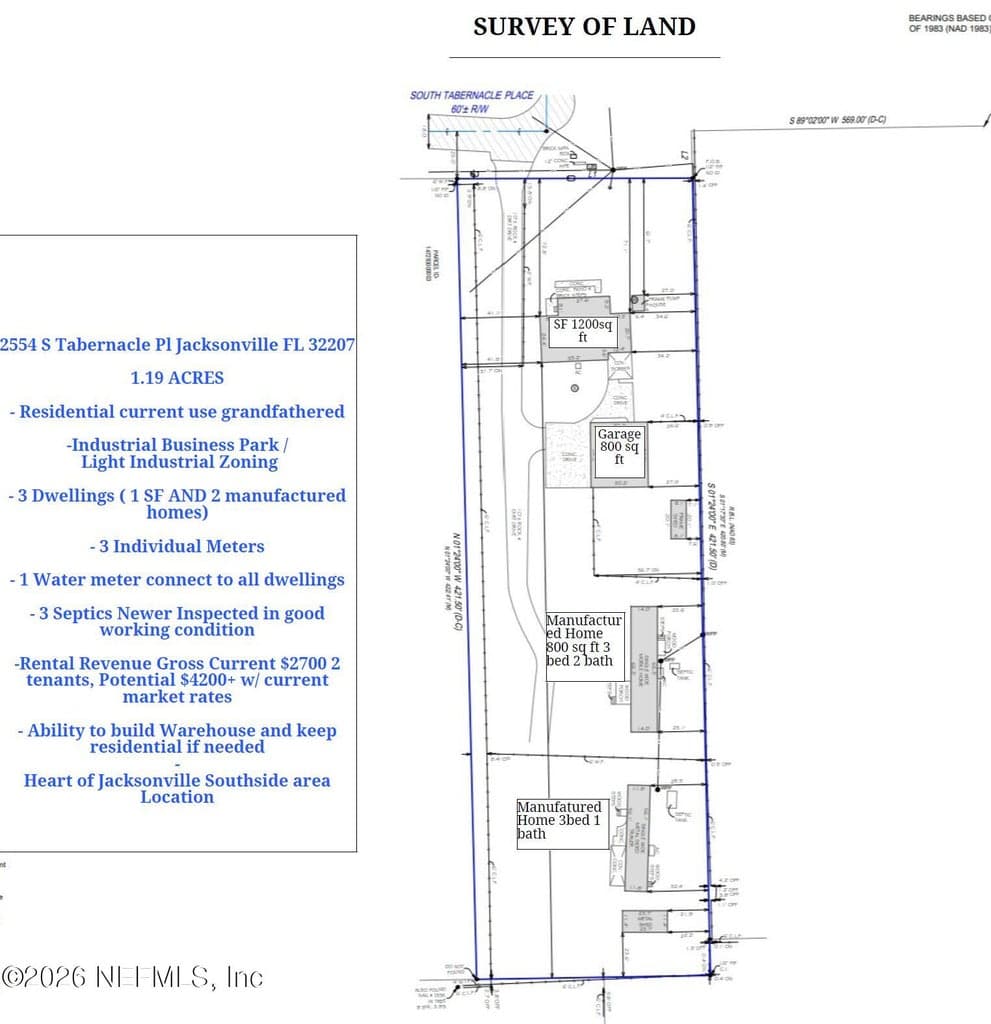 2554 S TABERNACLE Place, Jacksonville, FL 32207