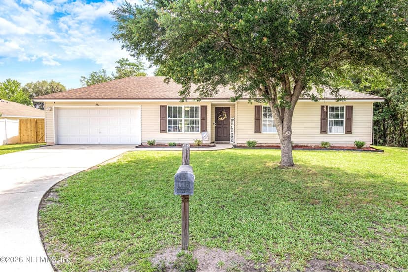 431 THOMAS Court, Macclenny, FL 32063