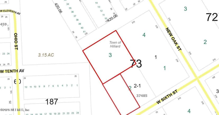 0 OHIO Street, Hilliard, FL 32046